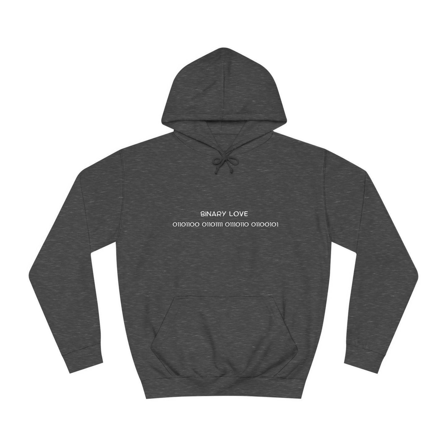 πΎ Binary for "LOVE" Hoodie β Geeky & Romantic for Programmers & Tech Couples