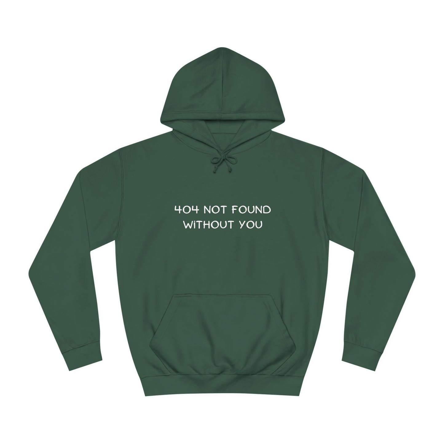 🚫 404 Not Found Without You Hoodie – Funny & Geeky Valentine’s Gift for Developers & IT Lovers