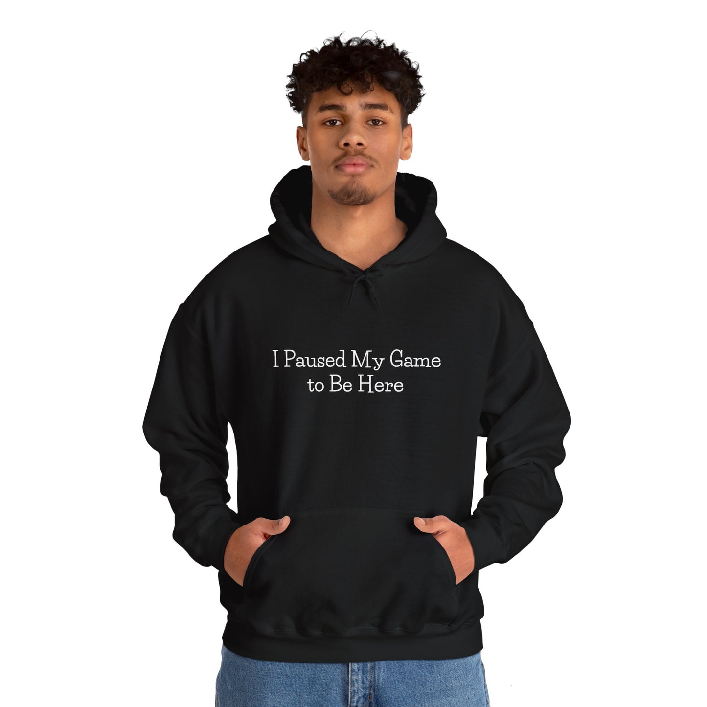 "I Paused My Game" Unisex Gaming Hoodie – Cozy Nerdwear