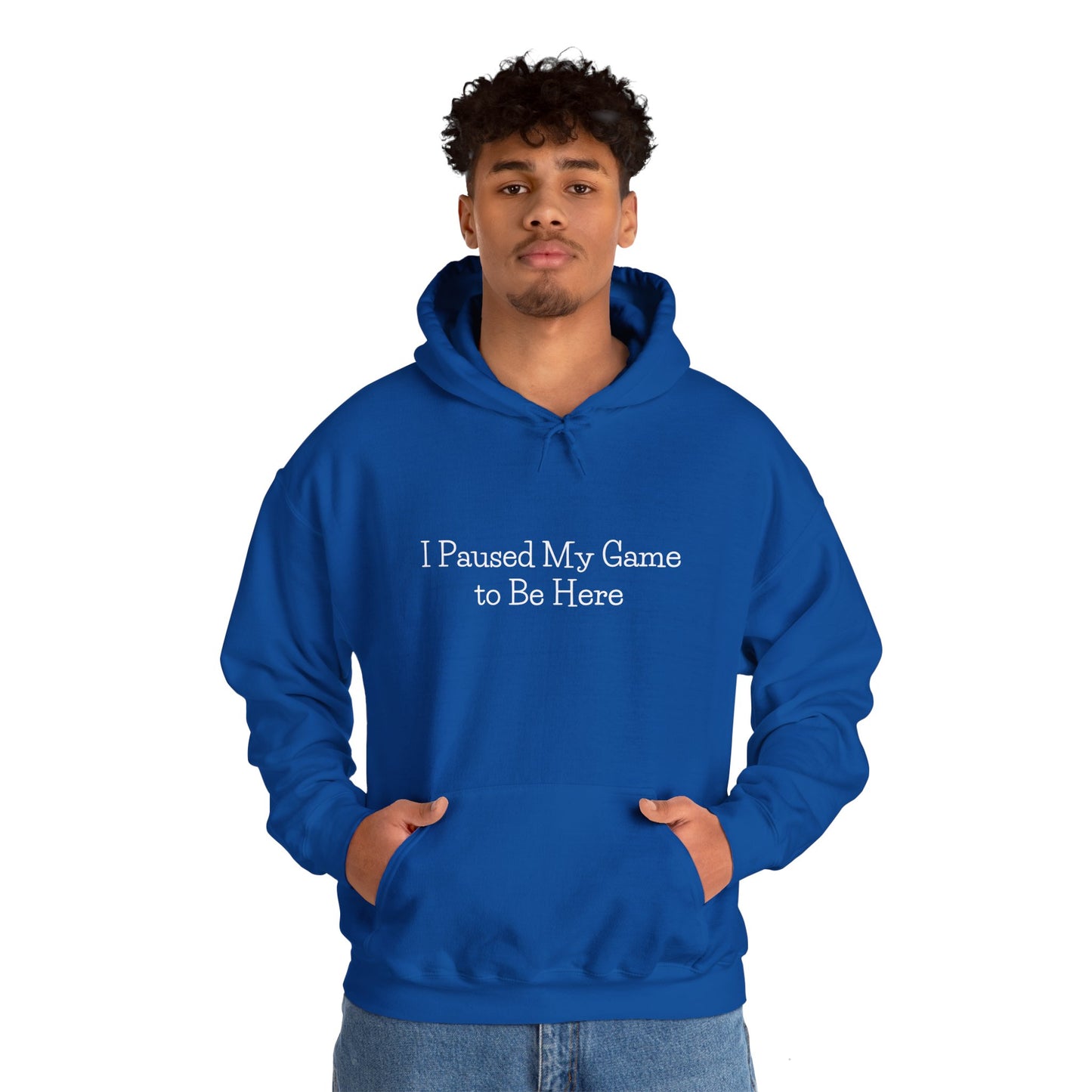 "I Paused My Game" Unisex Gaming Hoodie – Cozy Nerdwear