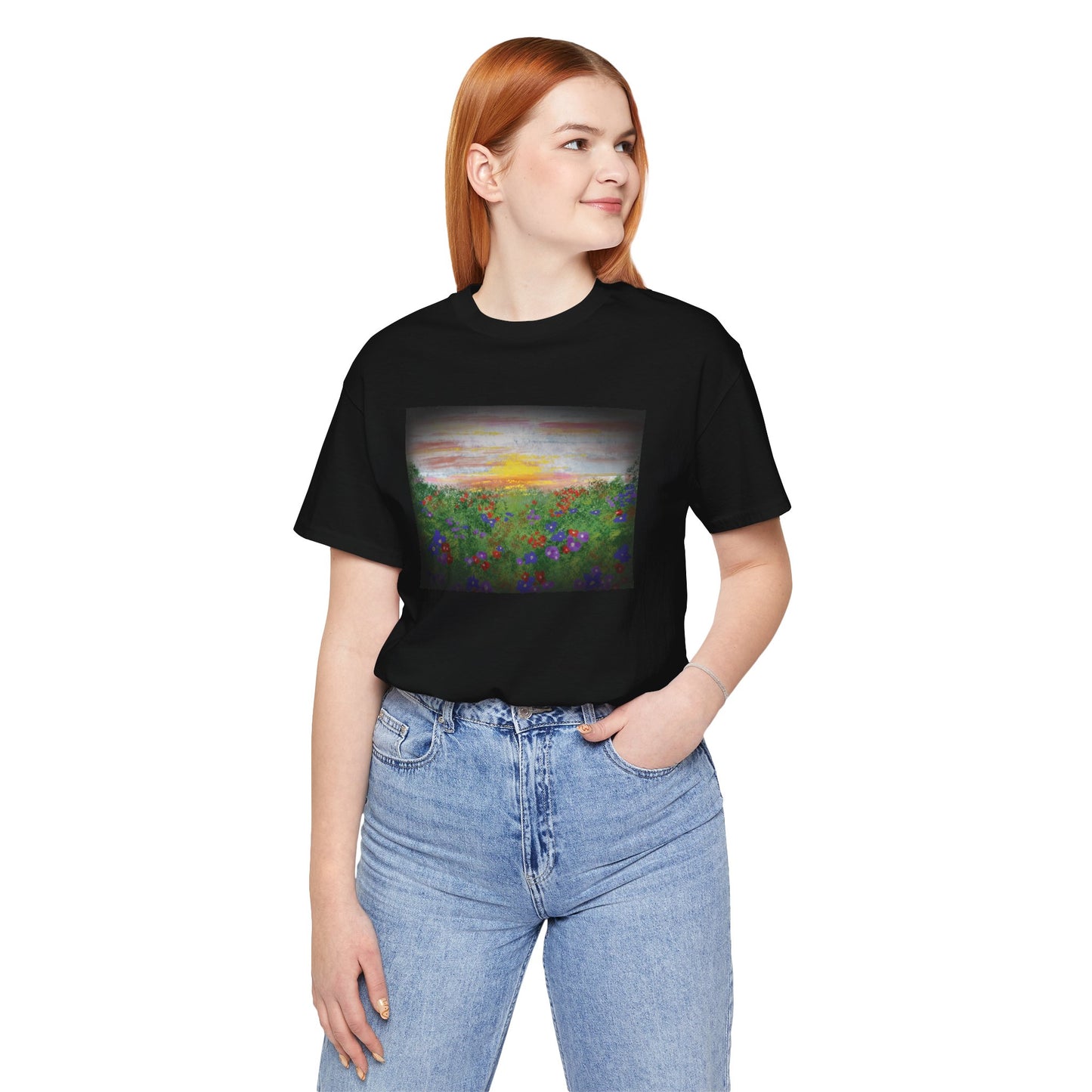 Wild Bloom “Sunset Garden” Unisex Tee