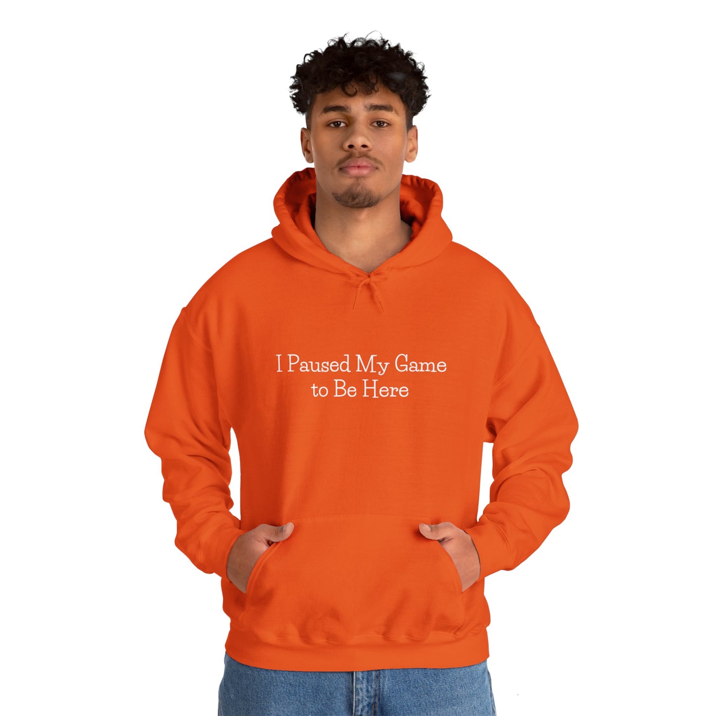 "I Paused My Game" Unisex Gaming Hoodie – Cozy Nerdwear