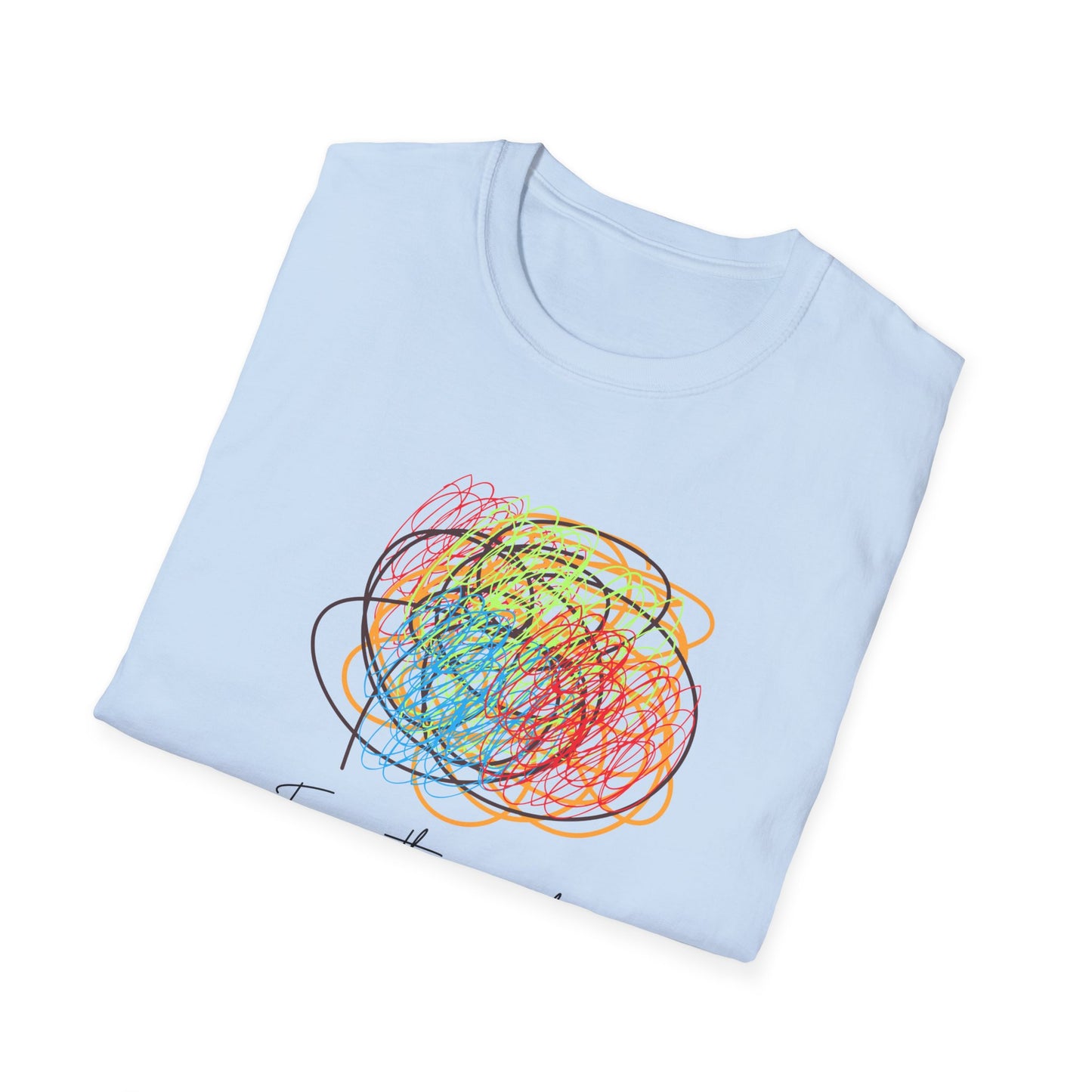 “Everything Is Fine” Unisex Soft‑Style T‑Shirt – Sarcastic Graphic Tee