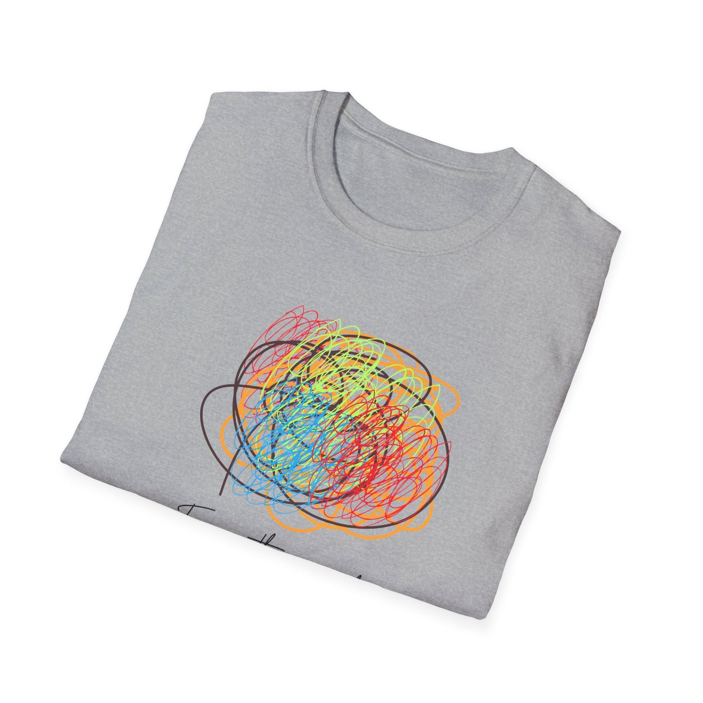 “Everything Is Fine” Unisex Soft‑Style T‑Shirt – Sarcastic Graphic Tee