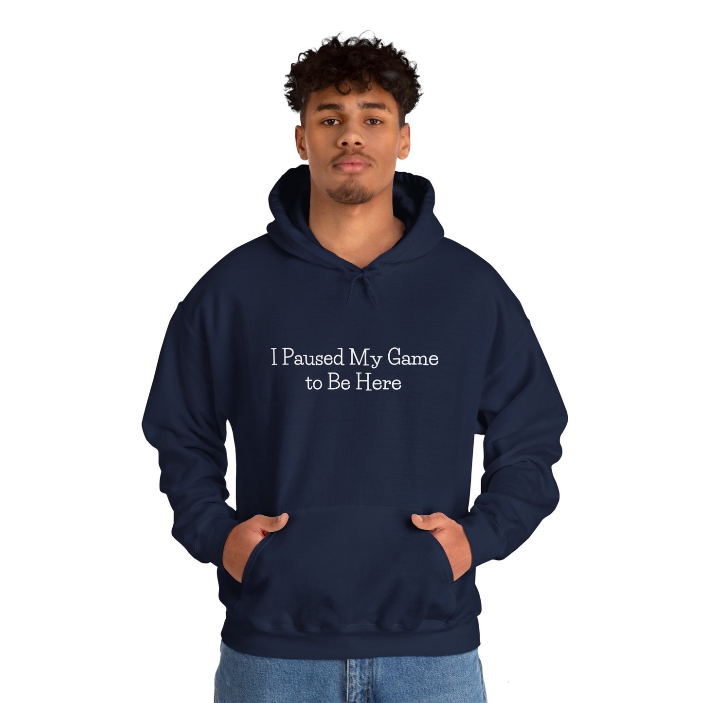 "I Paused My Game" Unisex Gaming Hoodie – Cozy Nerdwear