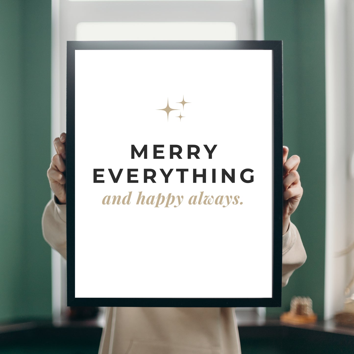Christmas Wall Art Bundle – 6 Digital Prints (Instant Download)