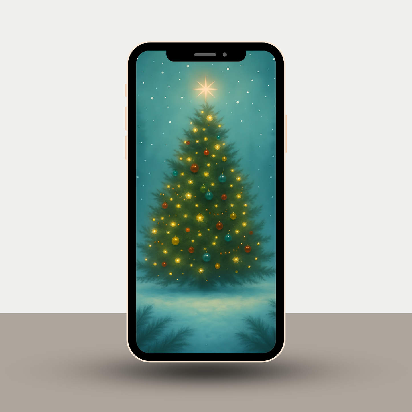 Cozy Winter Digital Background | Instant Download ( for Mobile + 4K)