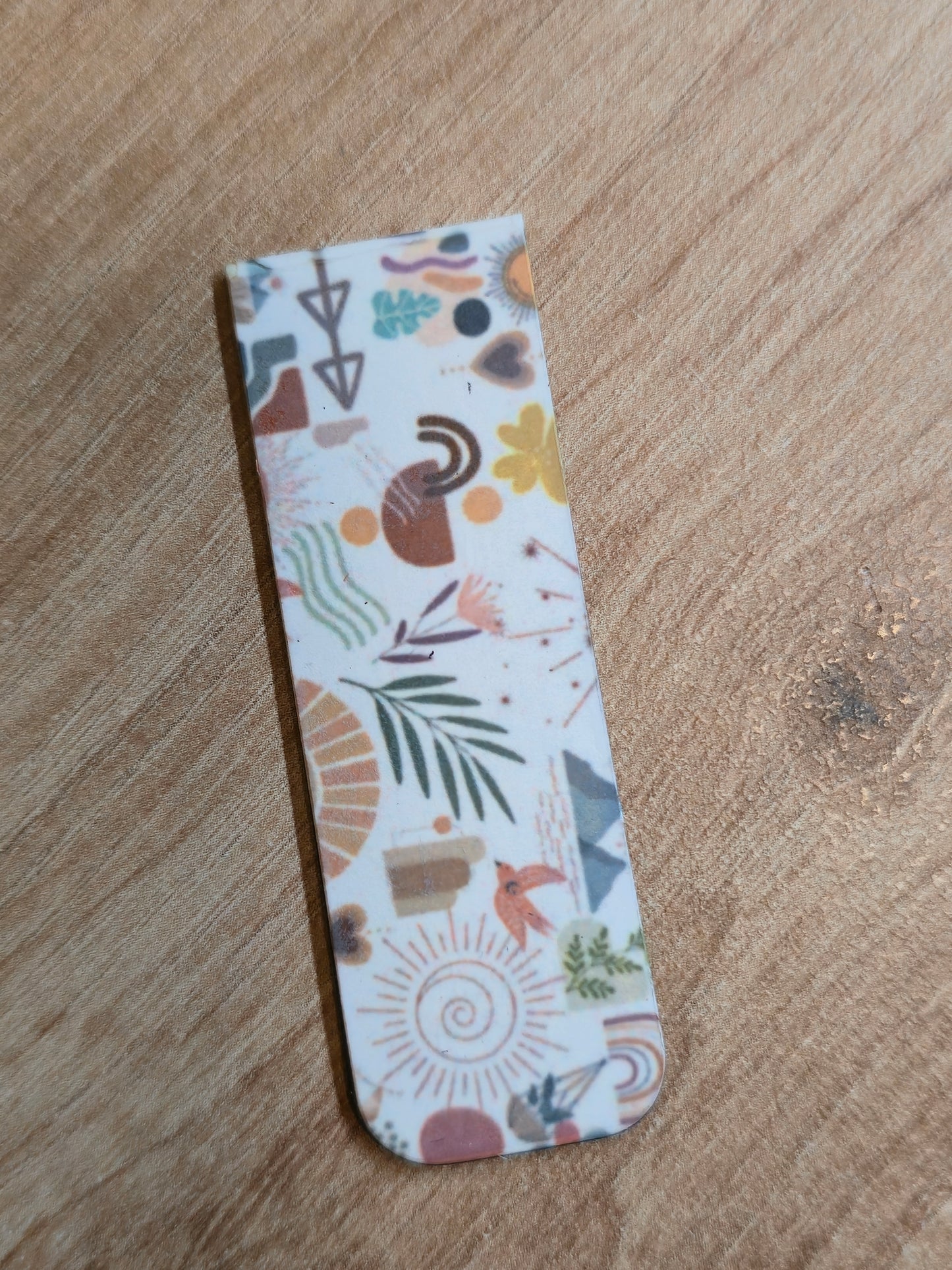 Magnetic Bookmark – Boho Design