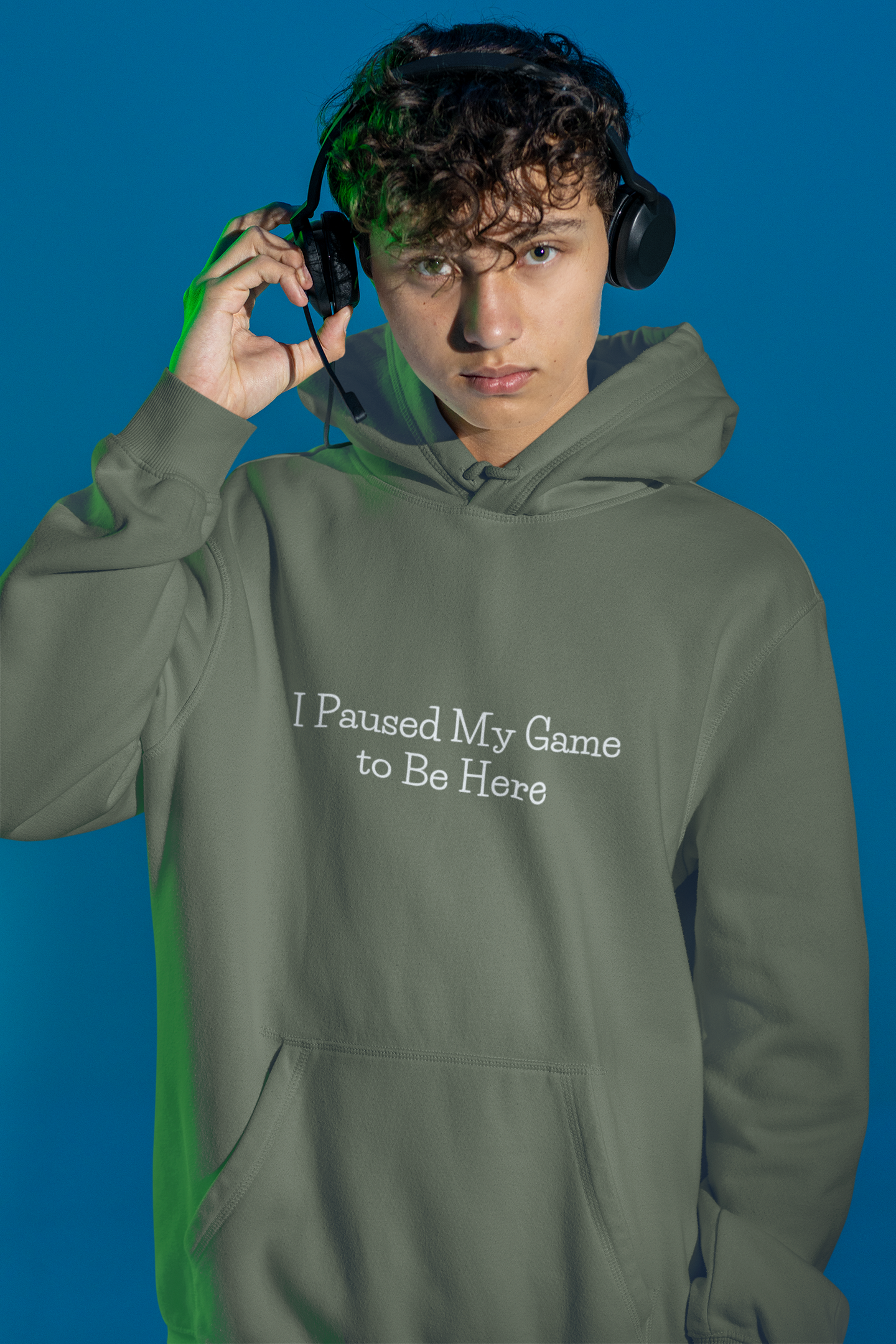 "I Paused My Game" Unisex Gaming Hoodie – Cozy Nerdwear