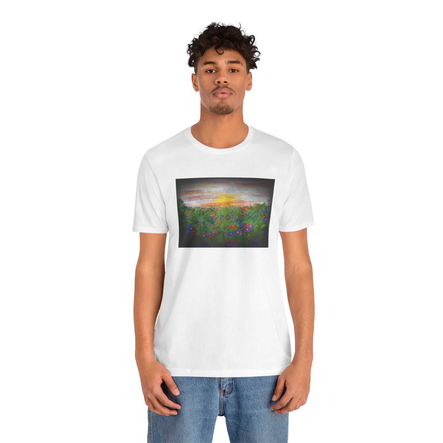 Wild Bloom “Sunset Garden” Unisex Tee