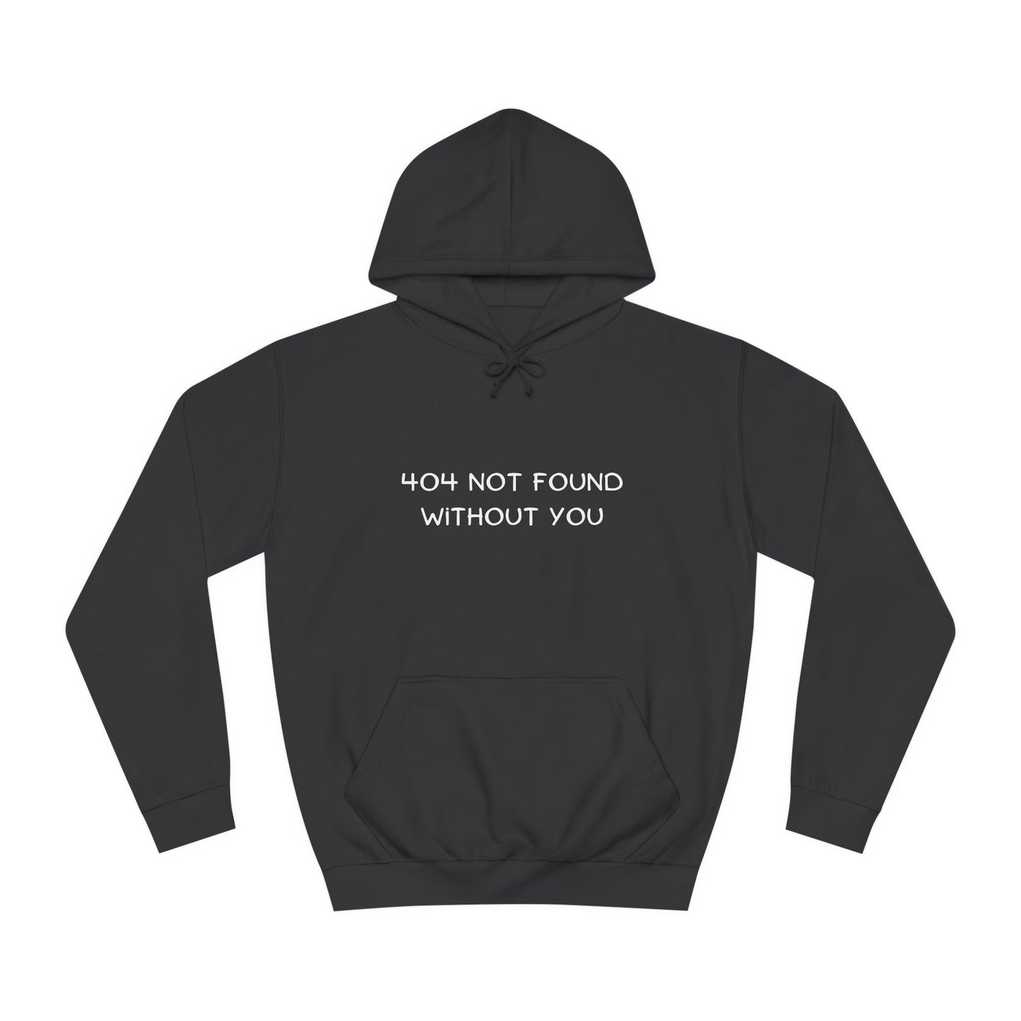 🚫 404 Not Found Without You Hoodie – Funny & Geeky Valentine’s Gift for Developers & IT Lovers