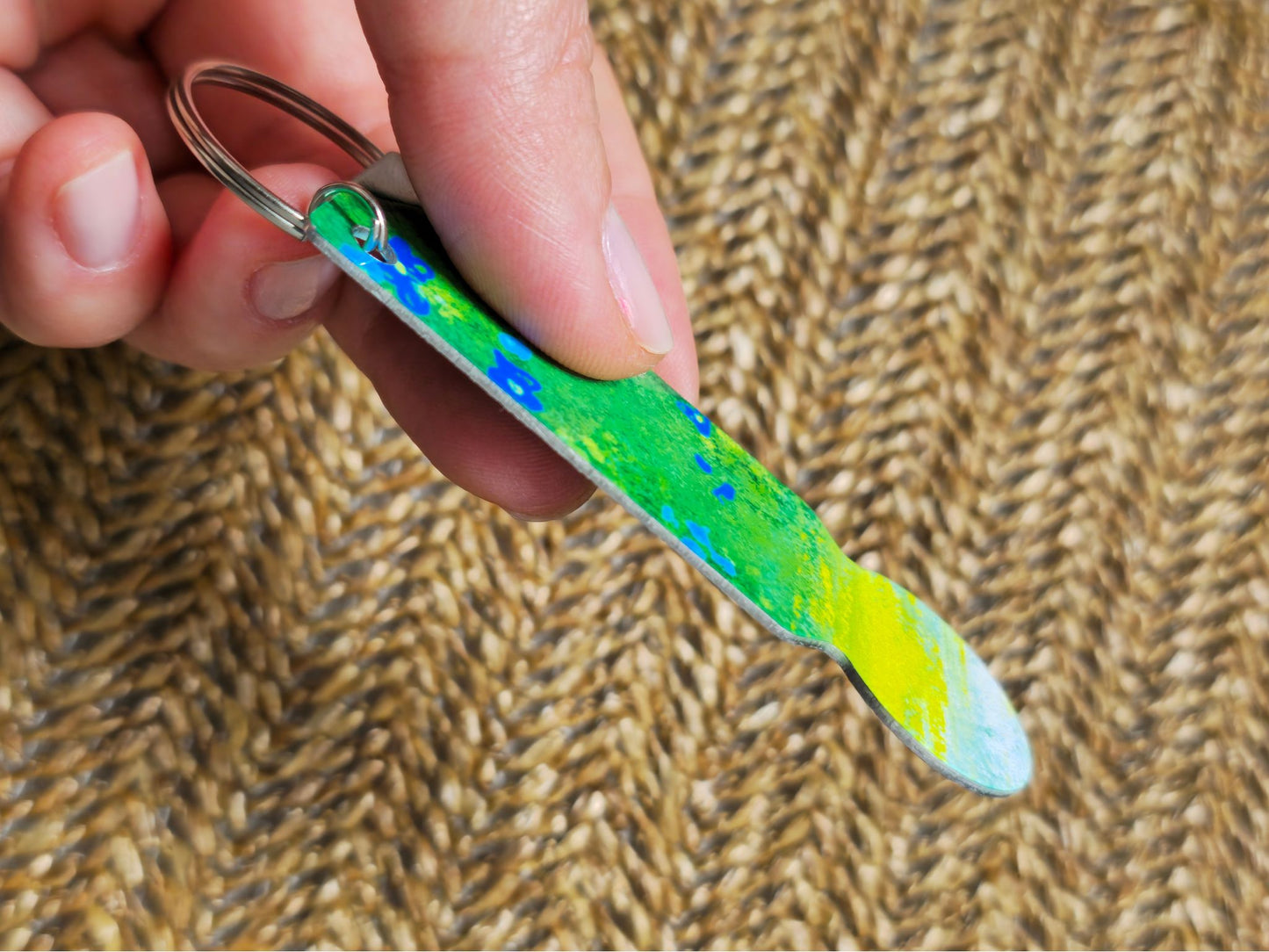Shopping Cart Token Keychain
