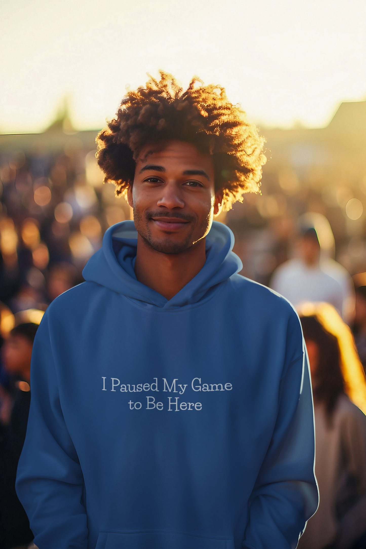 "I Paused My Game" Unisex Gaming Hoodie – Cozy Nerdwear