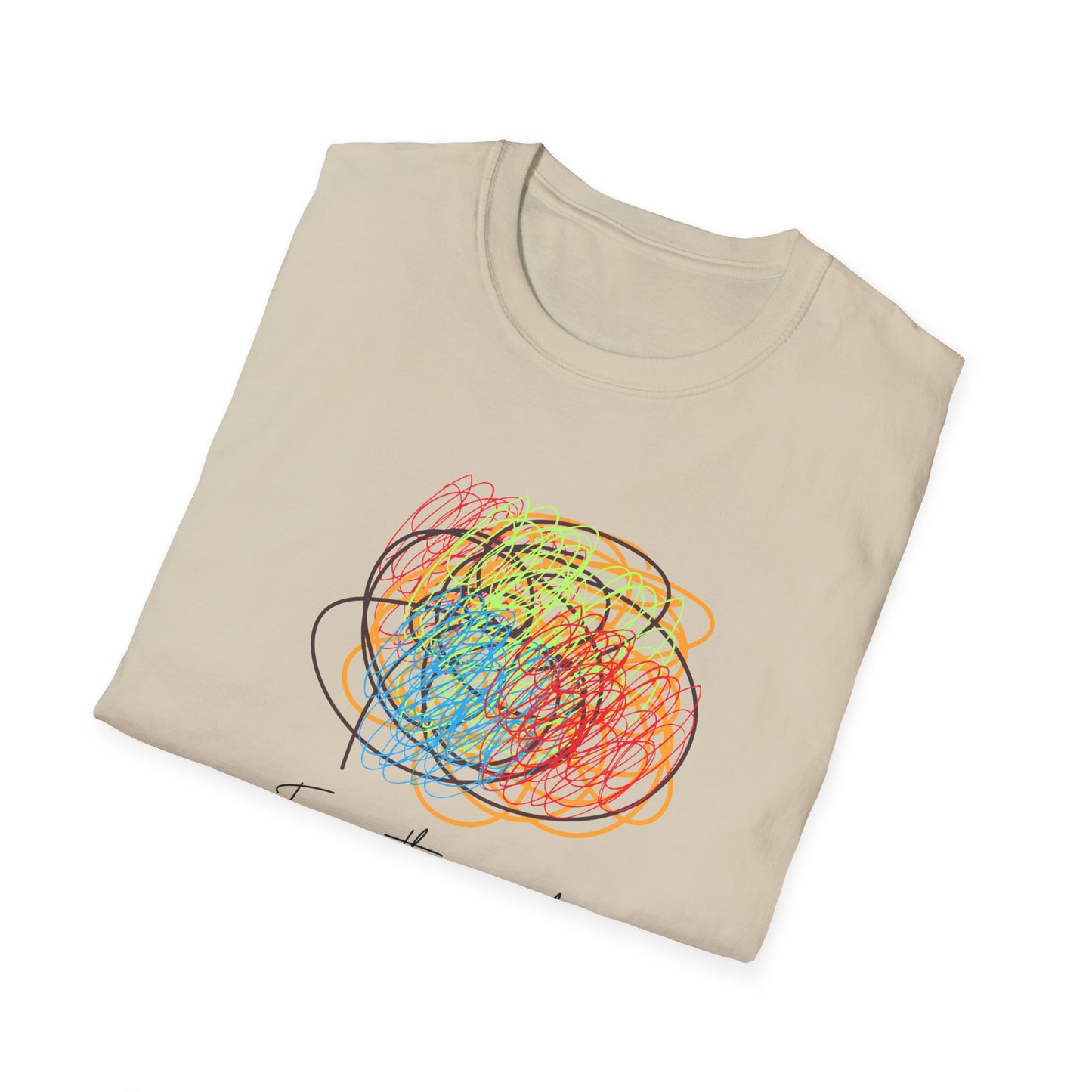 “Everything Is Fine” Unisex Soft‑Style T‑Shirt – Sarcastic Graphic Tee