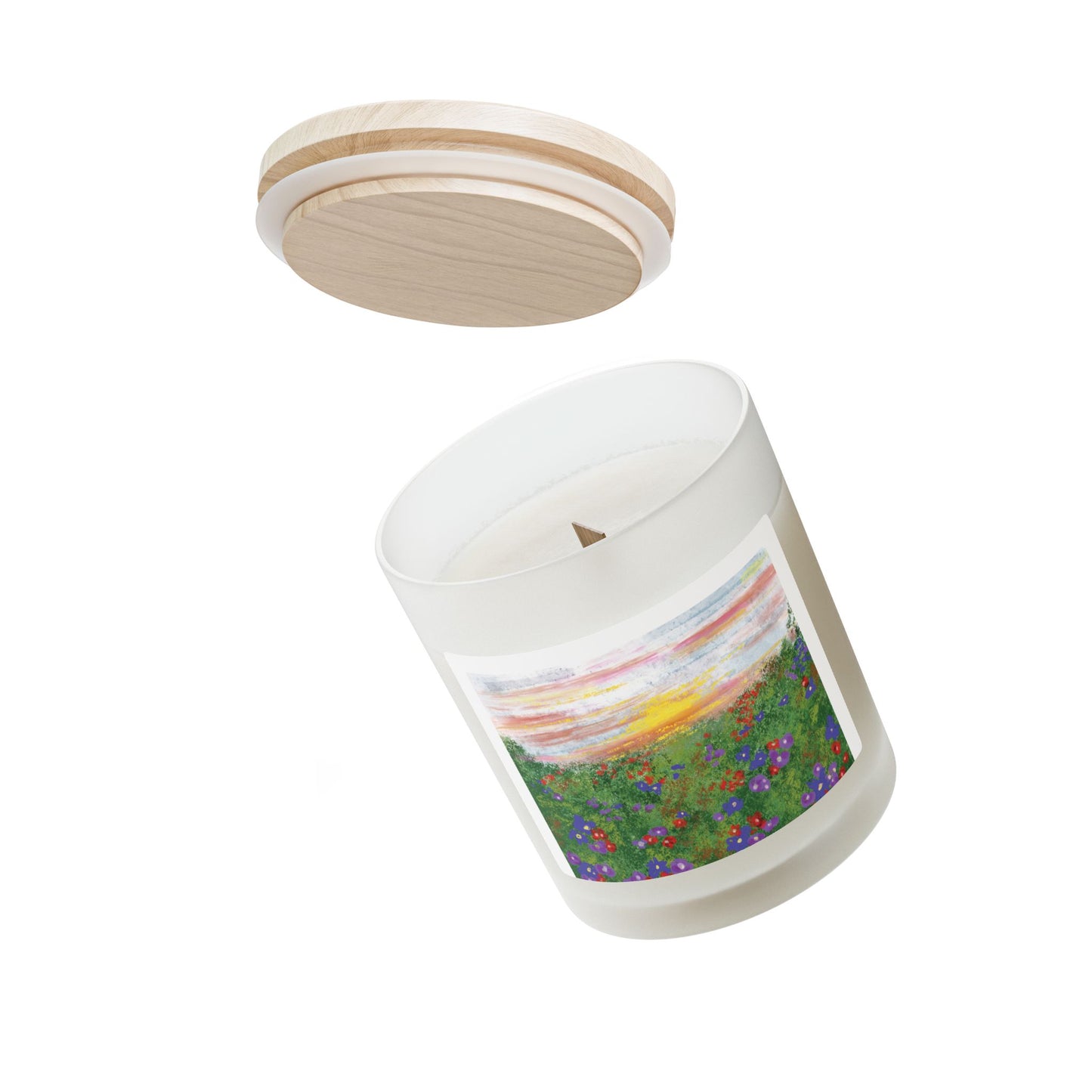 Wild Bloom “Sunset Blooms” Vegan Aromatherapy Candle