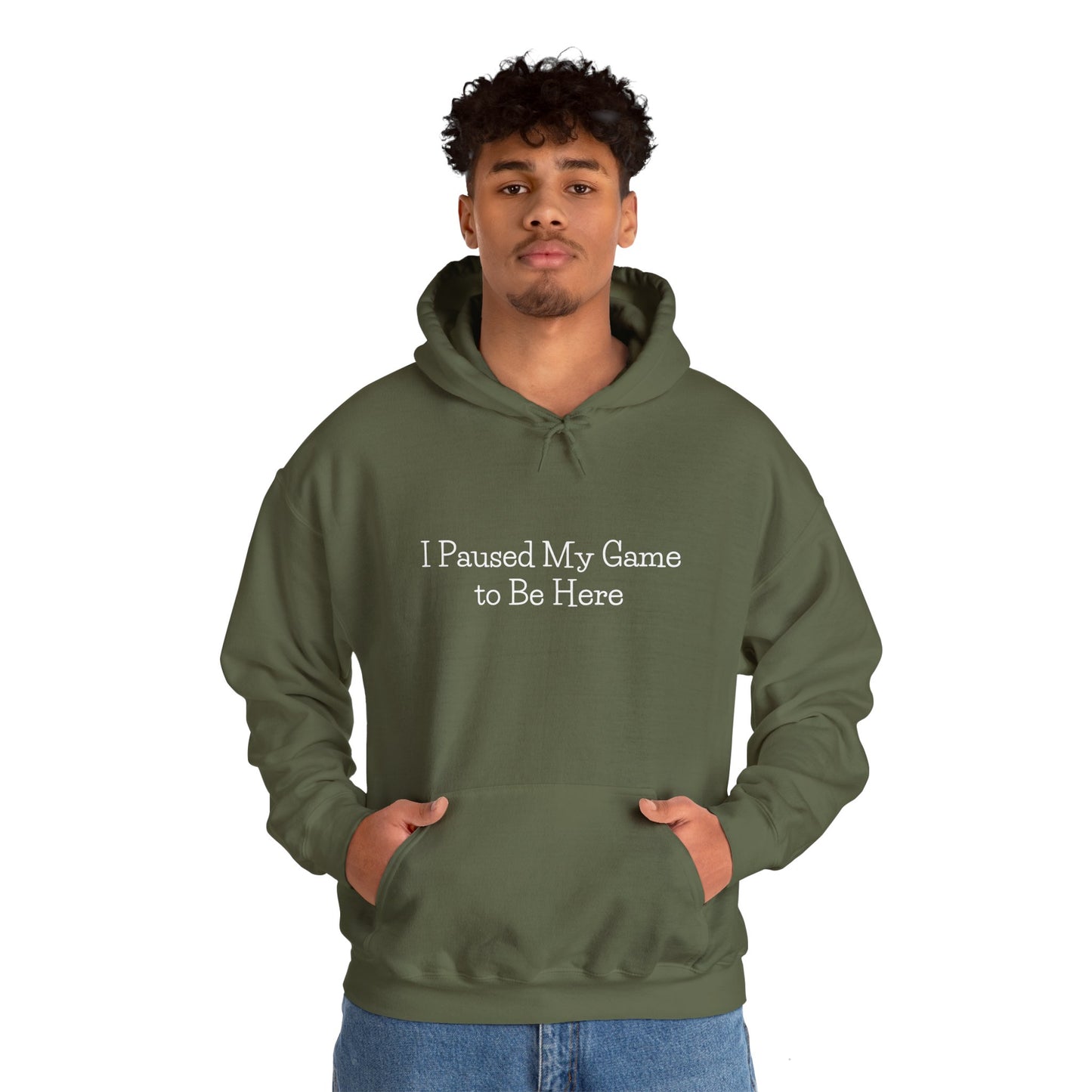 "I Paused My Game" Unisex Gaming Hoodie – Cozy Nerdwear
