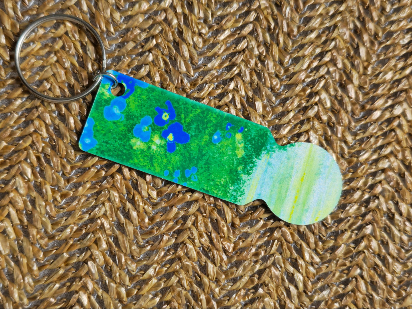 Shopping Cart Token Keychain