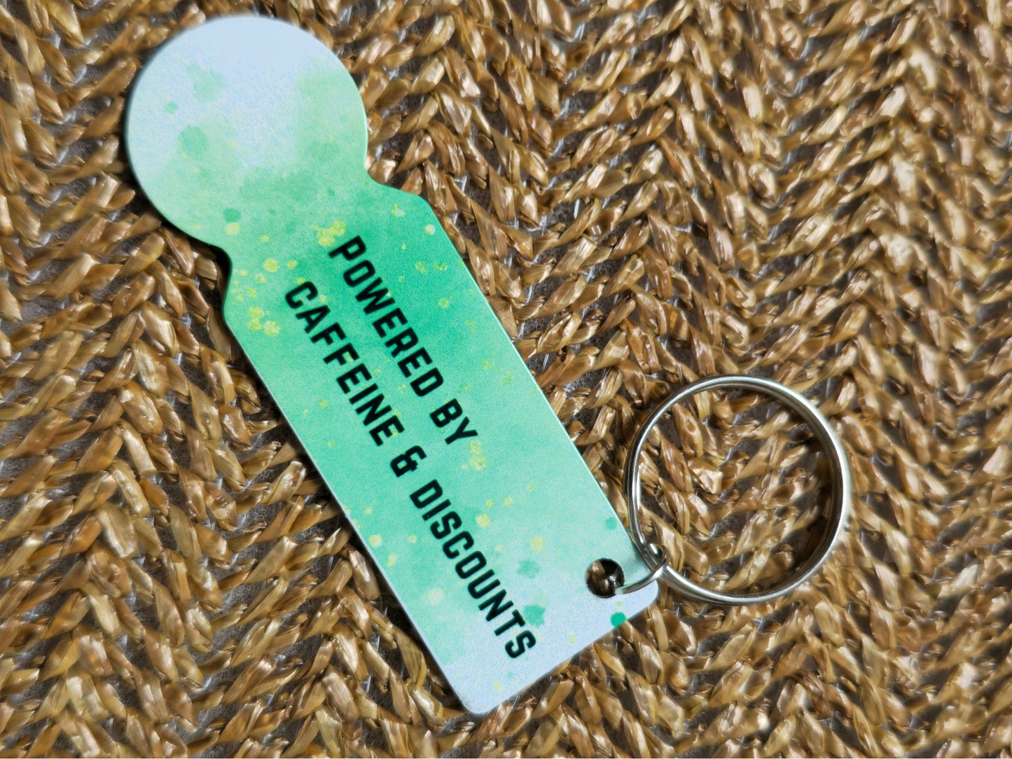 Shopping Cart Token Keychain