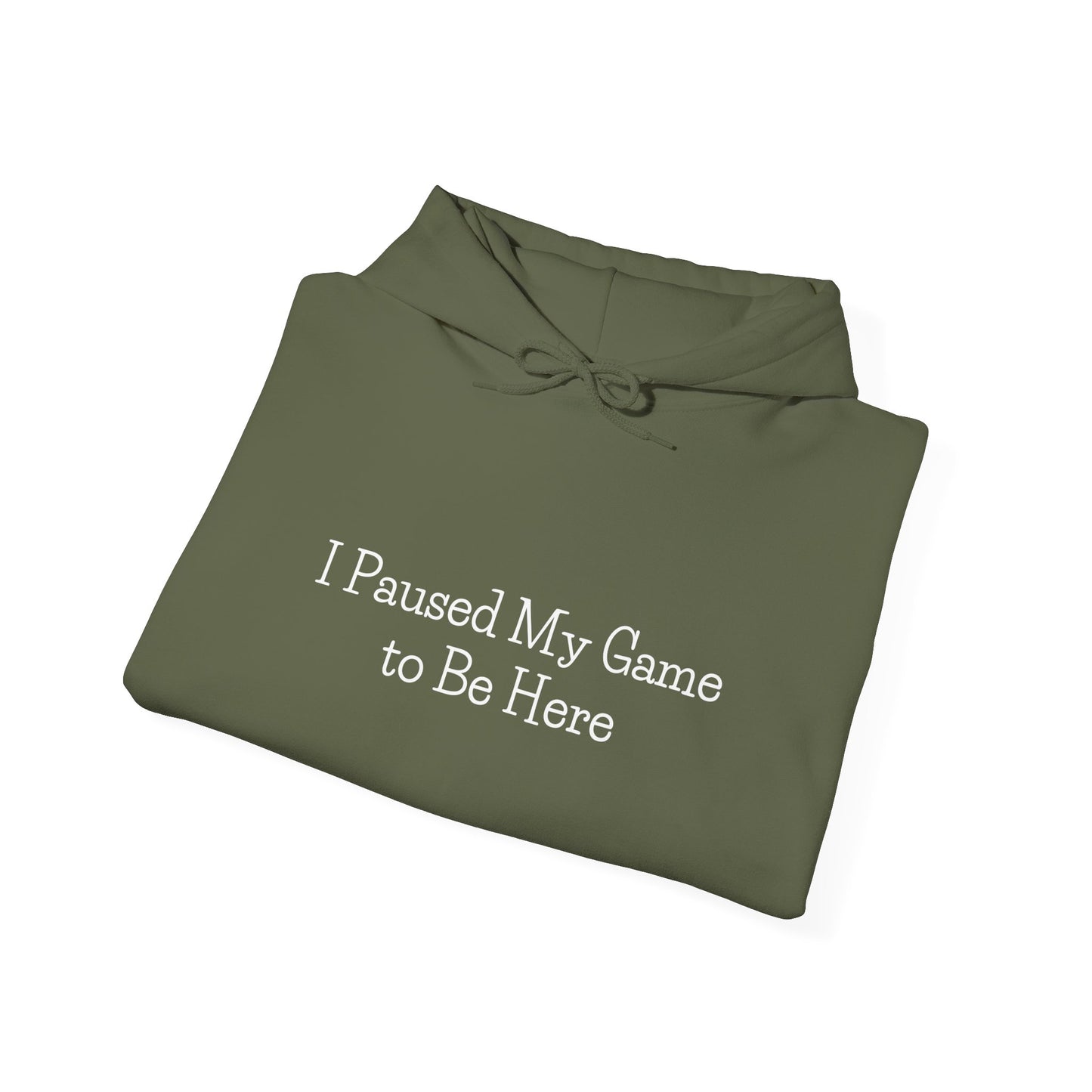 "I Paused My Game" Unisex Gaming Hoodie – Cozy Nerdwear