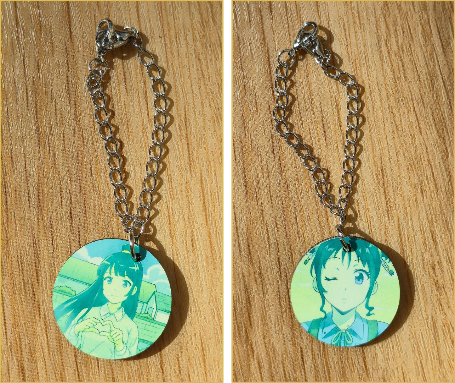 One-of-a-Kind Mini Keychain Charm