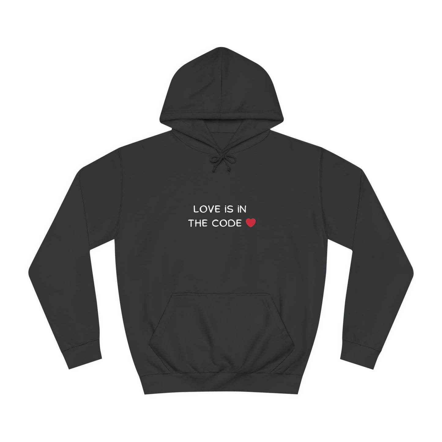 💻❤️ Love is in the Code Hoodie – Cozy & Geeky Valentine’s Gift for Developers & Tech Lovers
