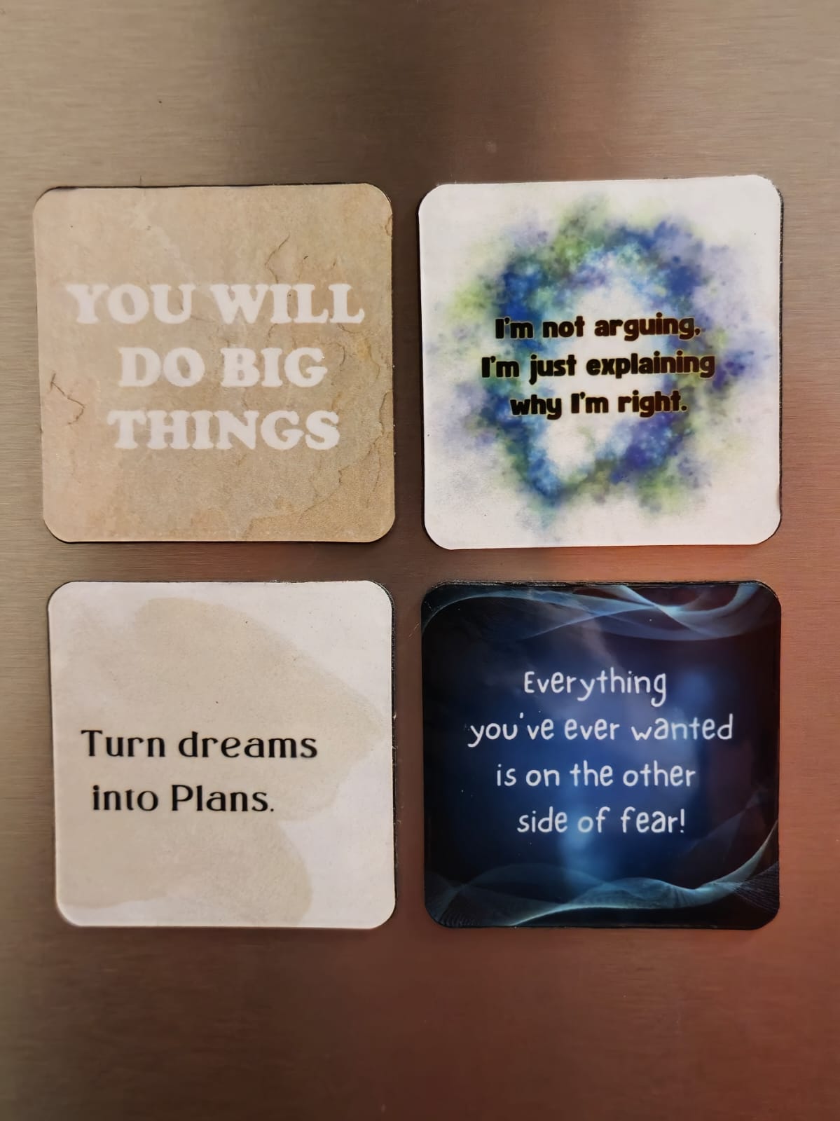 Quotes That Stick With You - Fridge Magnets