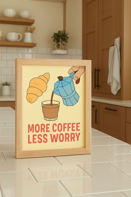 Coffee Poster – Instant Download Printable Wall Art