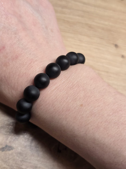 Midnight Matte – Black Onyx Bracelet