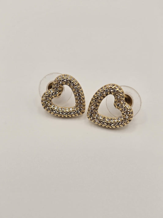 Heart Stud Earrings