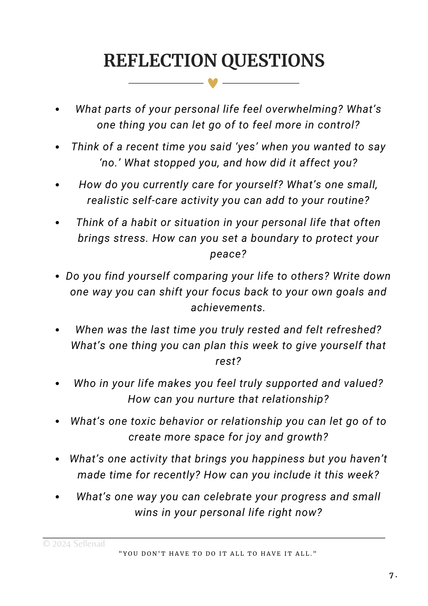 Don’t Do List E‑Book – A Guide to Letting Go & Simplifying Life