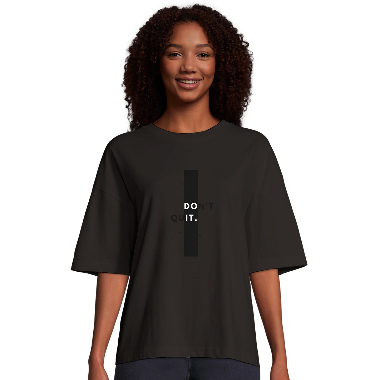 Women’s Oversized Organic Cotton Tee – Casual Essential