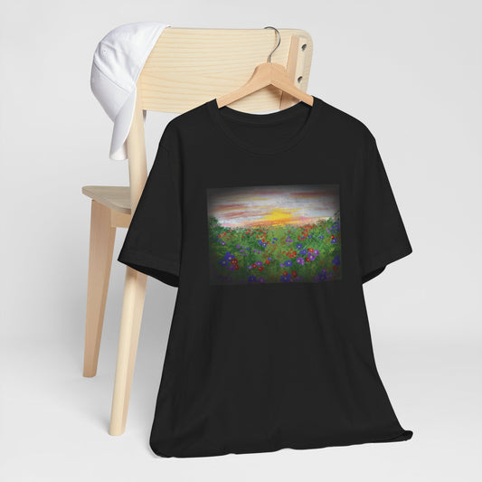 Wild Bloom “Sunset Garden” Unisex Tee