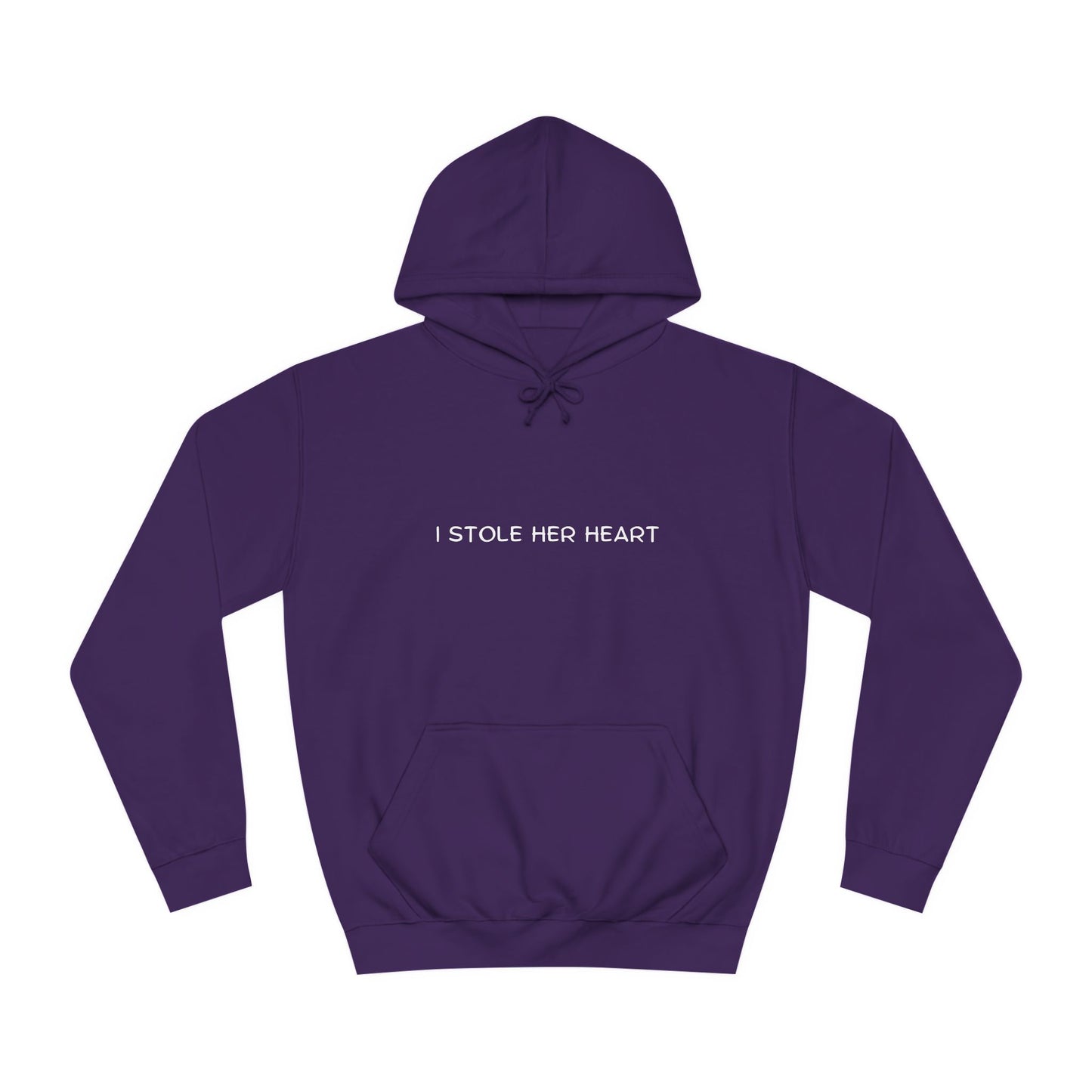 ❤️ "I Stole Her Heart" Unisex Hoodie – The Perfect Matching Gift for Couples! ❤️