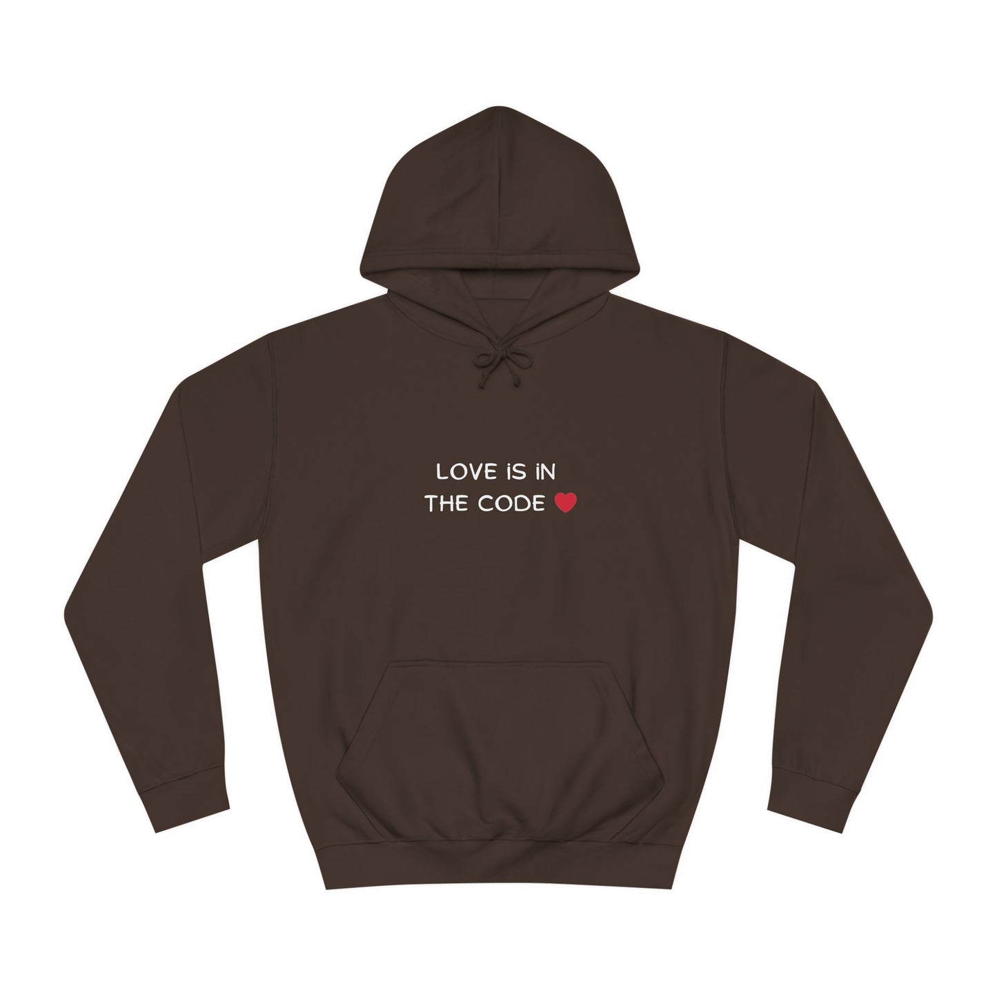 💻❤️ Love is in the Code Hoodie – Cozy & Geeky Valentine’s Gift for Developers & Tech Lovers