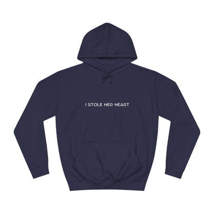 ❤️ "I Stole Her Heart" Unisex Hoodie – The Perfect Matching Gift for Couples! ❤️