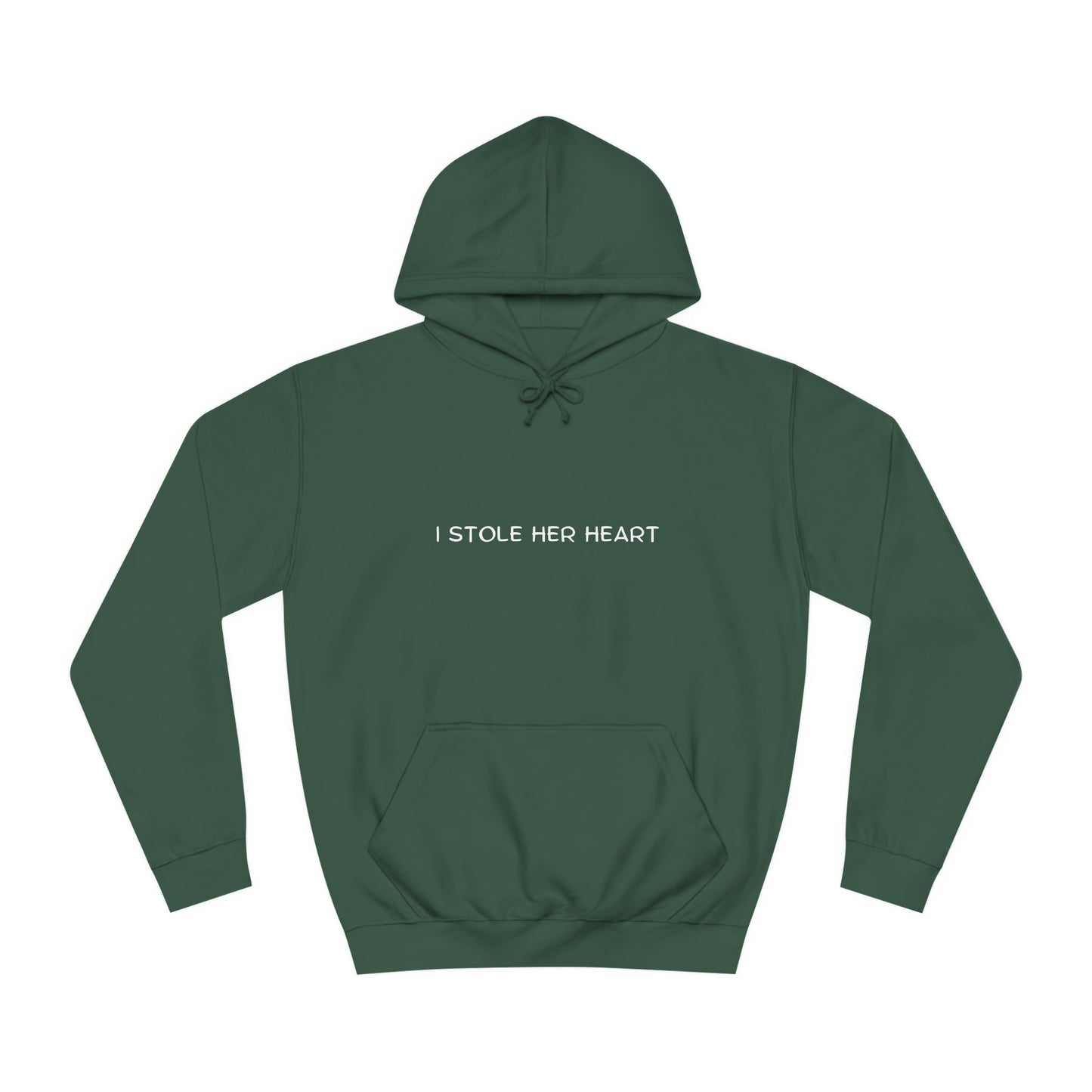 ❤️ "I Stole Her Heart" Unisex Hoodie – The Perfect Matching Gift for Couples! ❤️