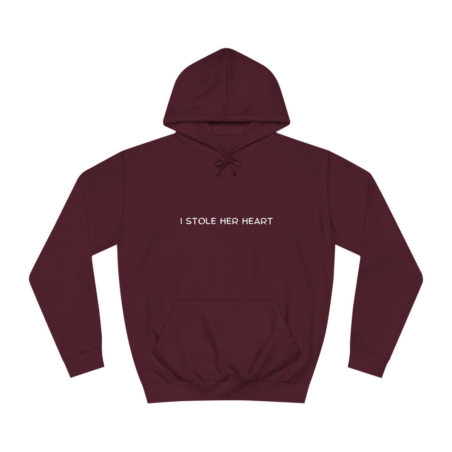 ❤️ "I Stole Her Heart" Unisex Hoodie – The Perfect Matching Gift for Couples! ❤️
