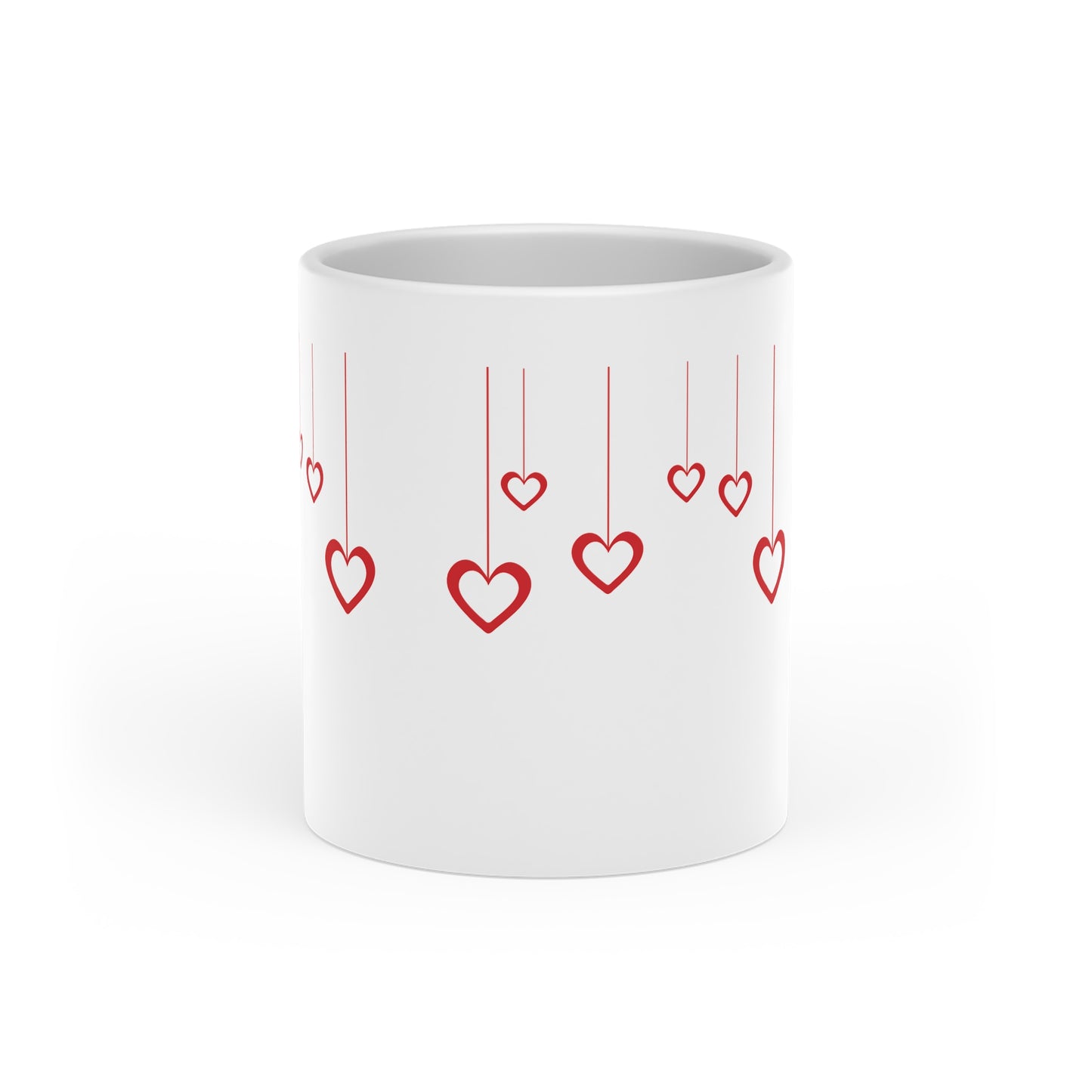 Heart-Handle Mug for Coffee & Tea Lovers | Perfect Gift for Valentine's Day & Anniversaries