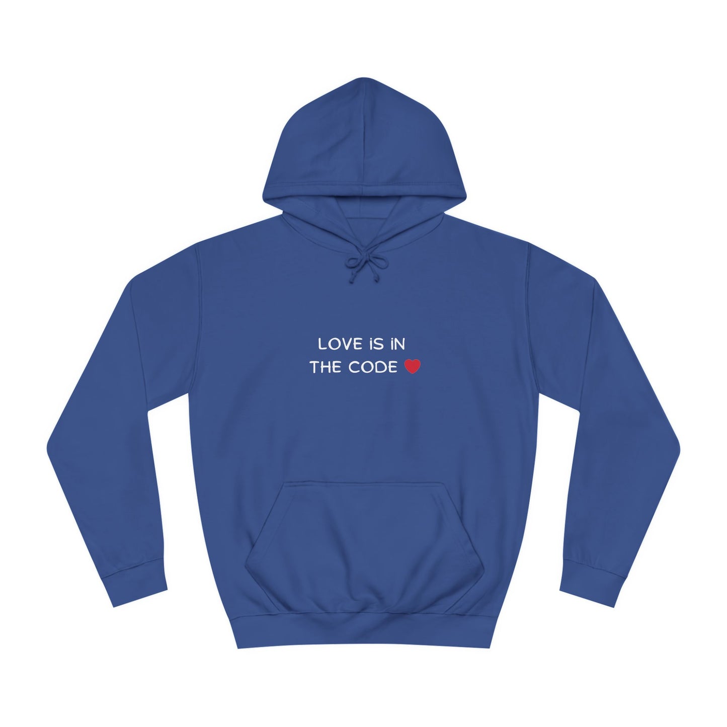 💻❤️ Love is in the Code Hoodie – Cozy & Geeky Valentine’s Gift for Developers & Tech Lovers