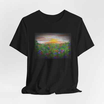 Wild Bloom “Sunset Garden” Unisex Tee
