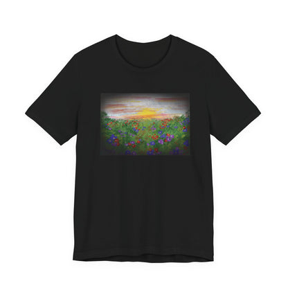 Wild Bloom “Sunset Garden” Unisex Tee