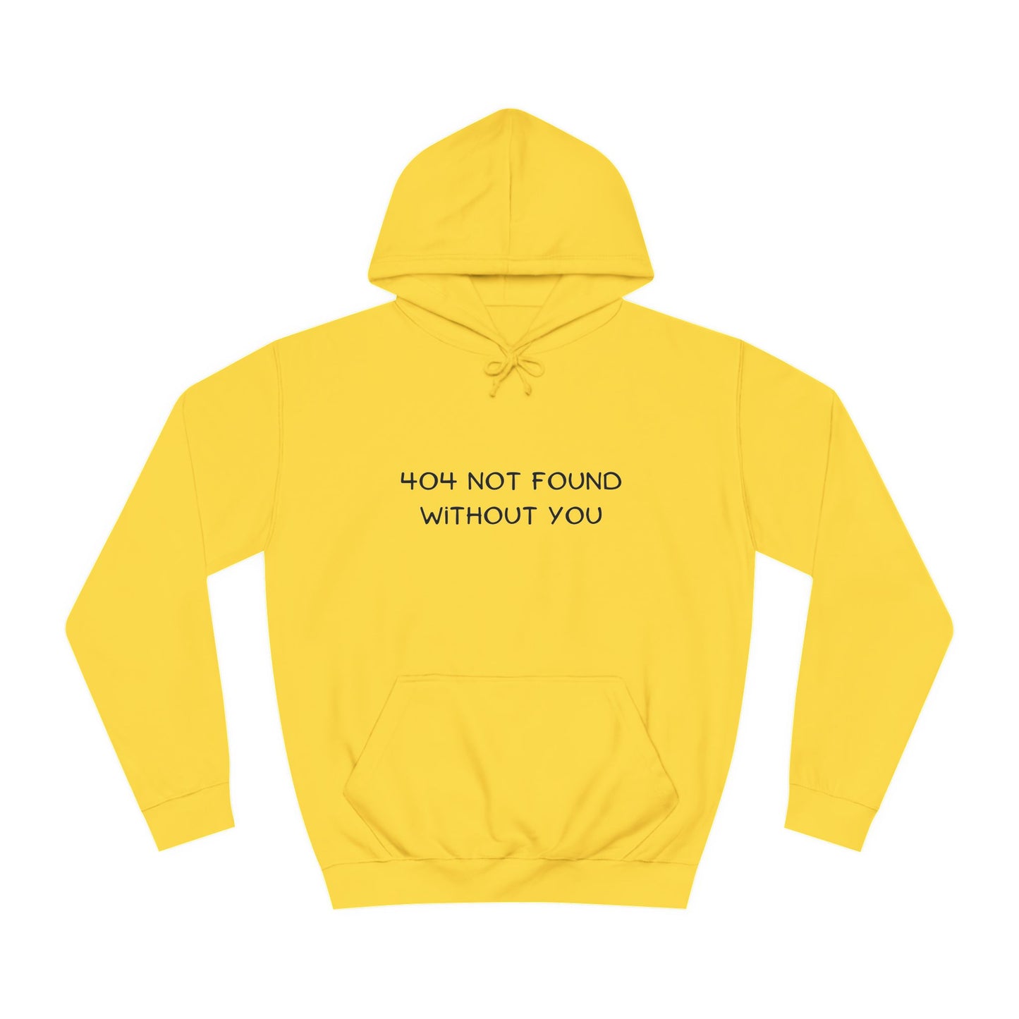 🚫 404 Not Found Without You Hoodie – Funny & Geeky Valentine’s Gift for Developers & IT Lovers