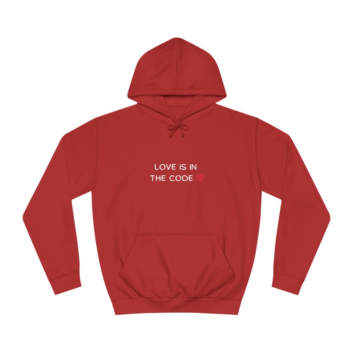 💻❤️ Love is in the Code Hoodie – Cozy & Geeky Valentine’s Gift for Developers & Tech Lovers