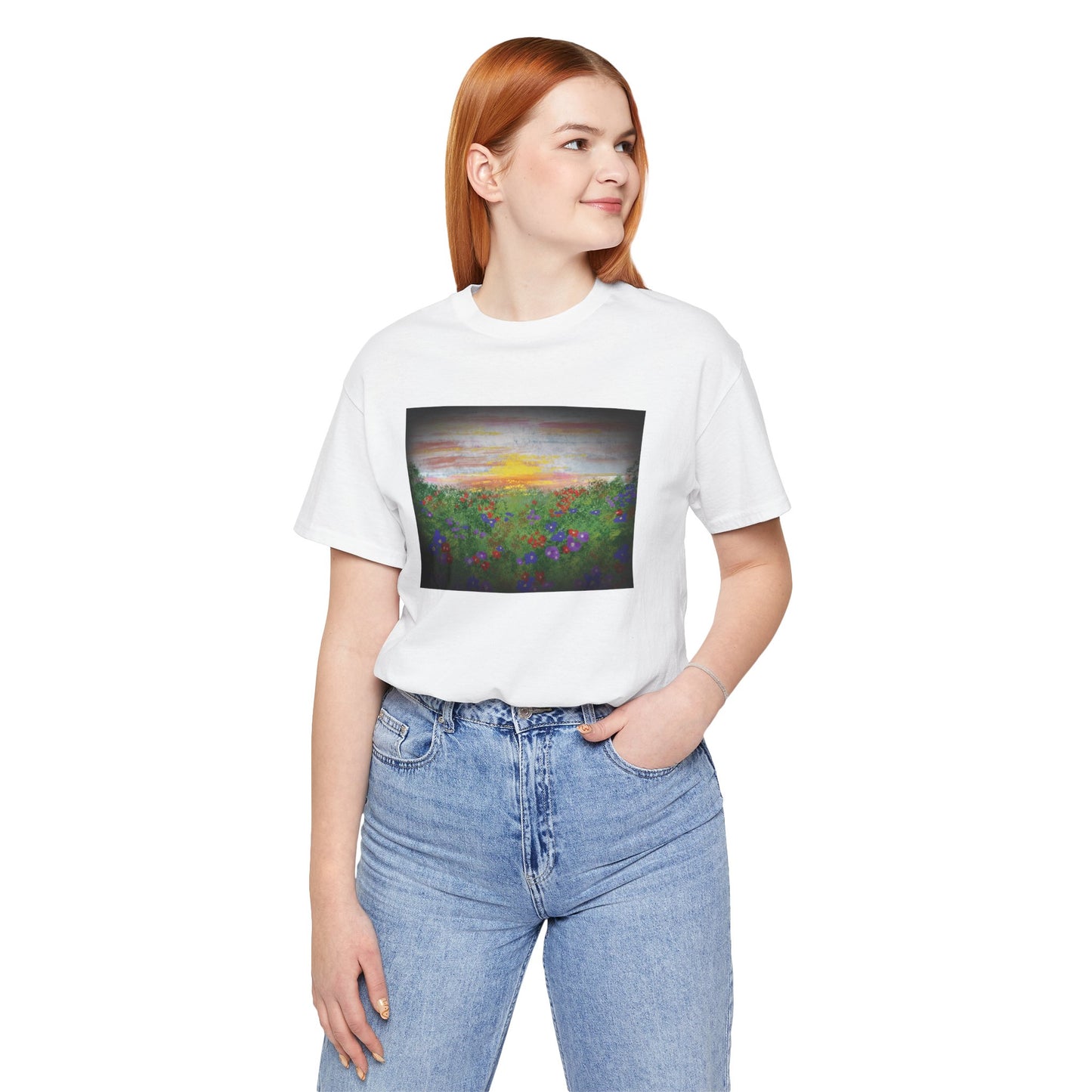 Wild Bloom “Sunset Garden” Unisex Tee