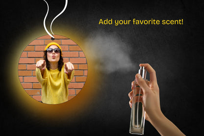 ScentiMe – Custom Photo Air Freshener for Car/Home
