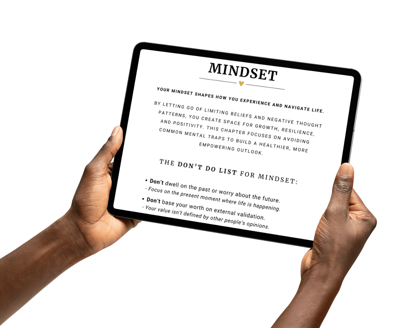 Don’t Do List E‑Book – A Guide to Letting Go & Simplifying Life