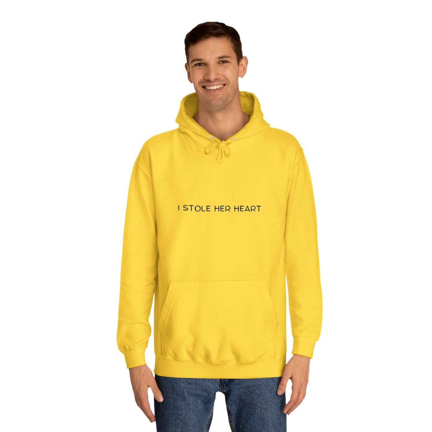 ❤️ "I Stole Her Heart" Unisex Hoodie – The Perfect Matching Gift for Couples! ❤️