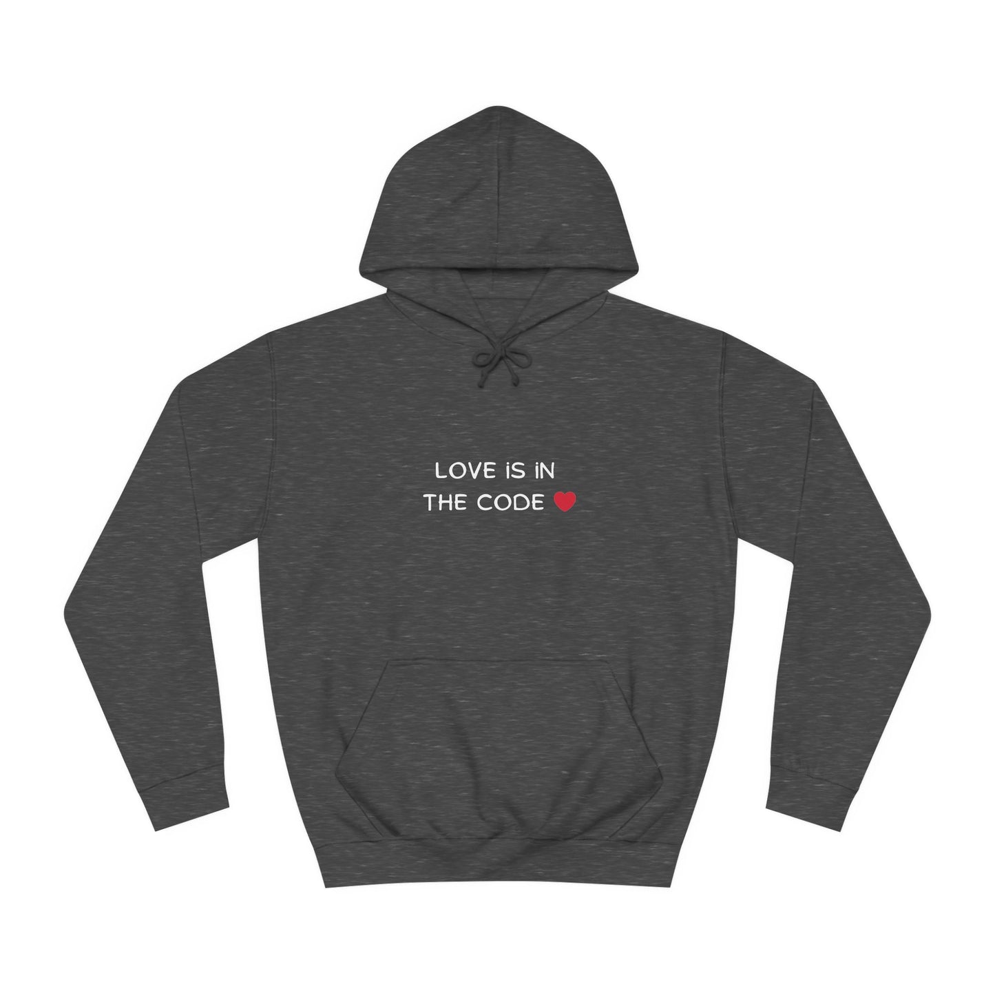 💻❤️ Love is in the Code Hoodie – Cozy & Geeky Valentine’s Gift for Developers & Tech Lovers
