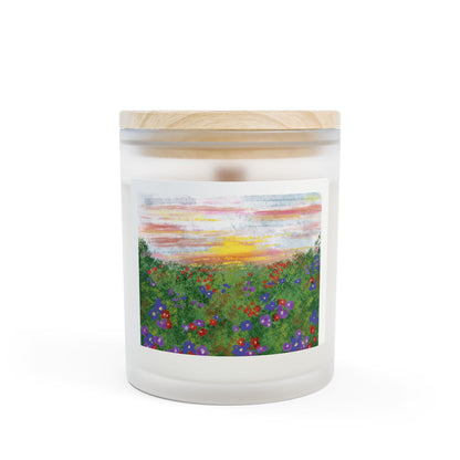 Wild Bloom “Sunset Blooms”  Vegan Aromatherapy Candle