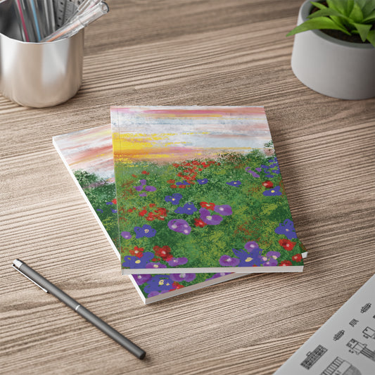 Wild Bloom A5 Softcover Notebook